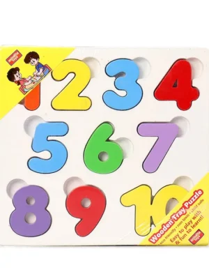 Numbers With Thumbcuts Multicolour 10 Pieces