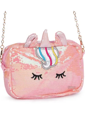 Fiddlerz Sequin Unicorn Sling Bags (Colour May Vary)