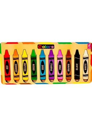 Colours and Crayons Matching Puzzle 10 Pieces