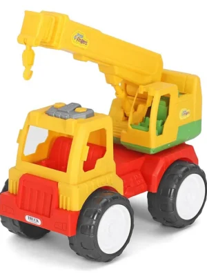 little fingers Little Fingers Engineering Free Wheel Truck Toy Crane Multicolor