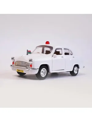 Centy Pull Back Ambassador VIP Car Toy White