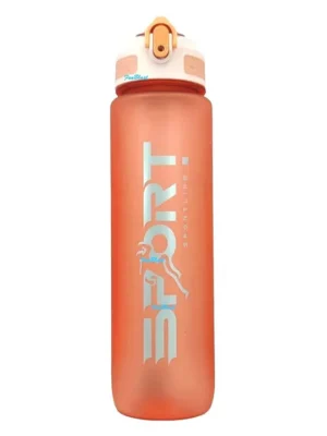 BPA Free LeakProof Sports Water Bottle Pink 1000 ML