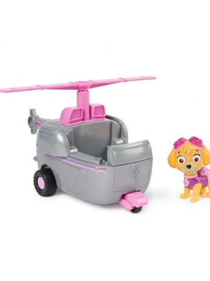 Paw Patrol Basic Free Wheel Vehicle Skye Helicopter Pink