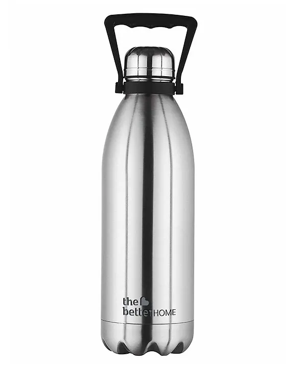 Insulated Stainless Steel Bottle Silver 1900 ml