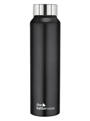 Stainless Steel Water Bottle Black 500 ml