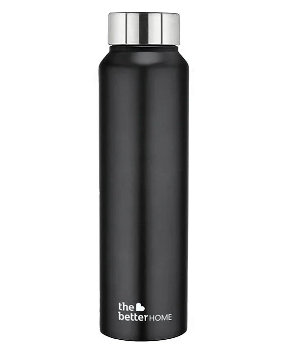 Stainless Steel Water Bottle Black 500 ml