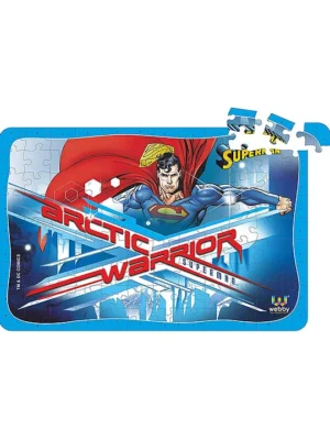 Superman Arctic Warrior Jigsaw Puzzle Multicolor 108 Pieces