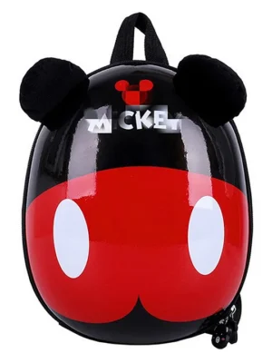 SYGA Children's School Backpacks Cartoon MultiPurpose Bag Mickey Black Theme Red 2 to 4 Years Kids