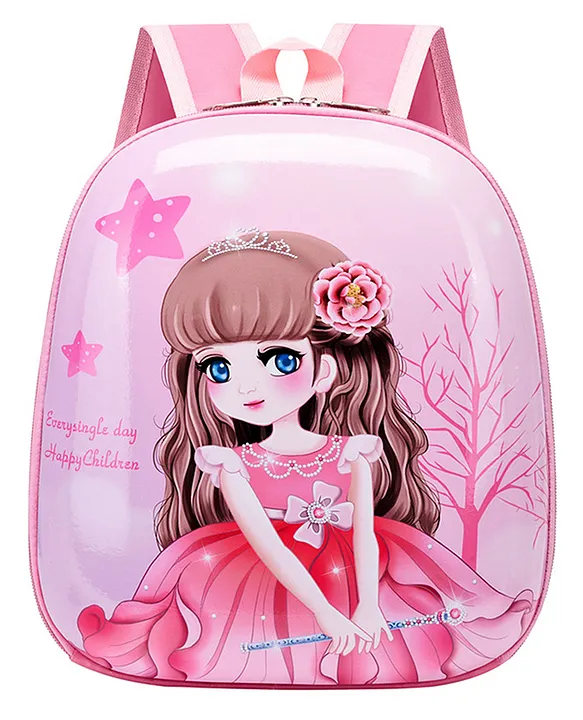 SYGA Children's School Bag Cartoon Backpack Girl Three Theme Pink 2 to 4 Years Kids
