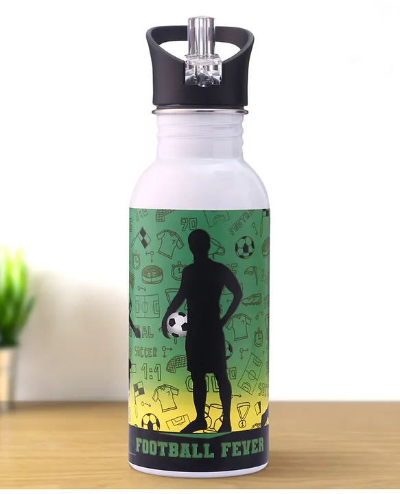 Football Theme Stainless Steel Color Changing Magic Bottle Leak ResistantBPA FreeRust Proof600 ml