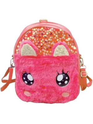 FunBlast Fancy Mini Sequin Bags Dark Pink Height 9 Inches