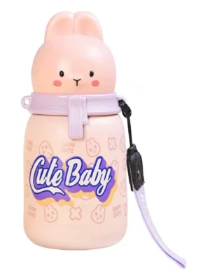 Stainless Steel Vacuum Bottle Pink 350 ml