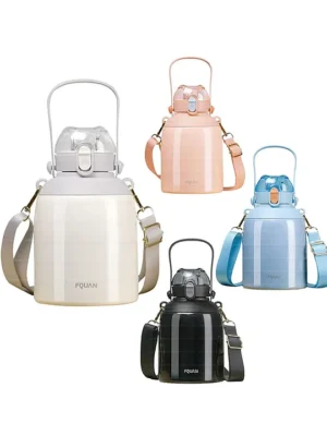 Insulated Stainless Steel Gallon Water Bottle Pack of 1 Random Color
