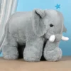 Edu Kids Toys Royal Elephant Soft Toy Dark Grey Length 40 cm