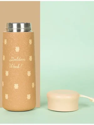 SS304 Double Walled Vacuum Insulated Stainless Steel Water Bottle 350 ml (Colour May Vary)