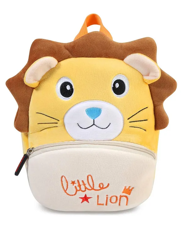 Frantic Premium Quality Soft Design Yellow Giraffe WRT Plush Bag 14 Inches