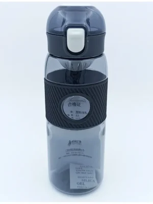BPA Free Water Bottle Black 600 ml