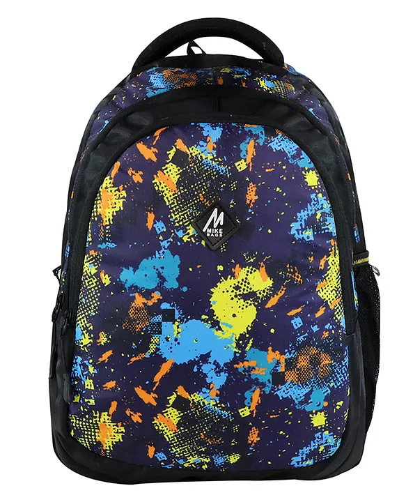 Mikebags Mike Trio School Backpack Multicolor Height 16.9 Inches