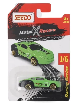 SEEDO SMR Racing Series RS016 Free Wheel Toy Car Green
