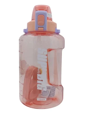 Sanjary BPA Free Sports Leakproof Water Bottle Pink 1500 ml