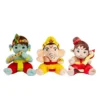 Mantra Chanting Baby Krishna Hanuman & Ganesha (Pack of 3 ) Musical Soft Plush Toys