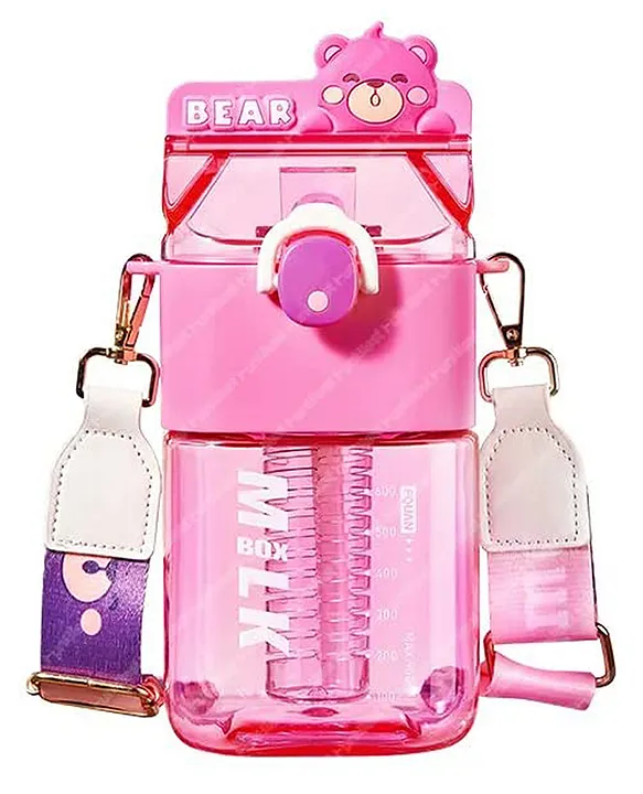 Cute Bear Water Bottle with Sipper 950 ml