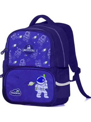 FunBlast Space School Bag Blue 16 Inches