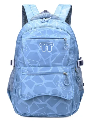 Tinytot 30 Litre Stylish & Trendy Water Resistant High Storage Backpack 19 Inch