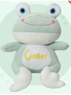 Frog Soft & Plush Soft Plush Toy Green Height 70 Cm