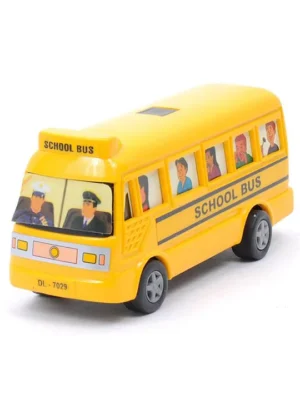 Centy Pullback Mini Bus Yellow