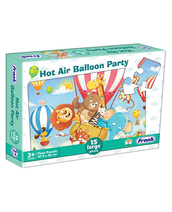 Hot Air Balloon Party Floor Puzzle Multicolor (15 Pieces) for kids above 6+ Years 15204