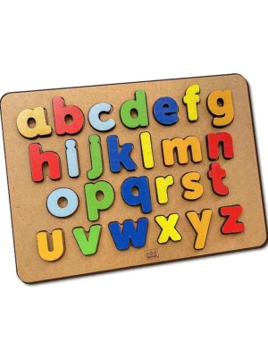 Mini Leaves ABC Alphabets Toddlers Chunky Lowercase Letters 26 Pieces