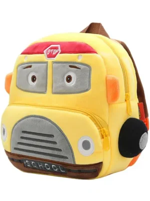 The little lookers THE LITTLE LOOKERS Preschool Soft Plush Baby Backpack Yellow Height 10 Inches