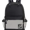 FunBlast Casual Backpack for Boys & Girls Black & Grey Height 18 Inch