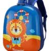 Bembika Kindergarten Cute Cartoon Kids School Bag for Boys and Girls (Circus Lion)