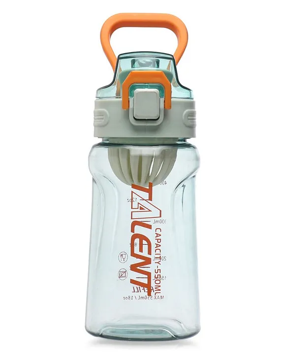 Talent Water Bottle with Push Button Cap Blue 550 ml
