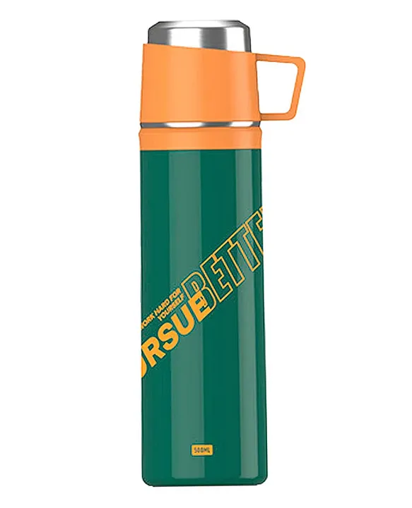 Stainless Steel Vacuum Insulated Water Bottle 400 ml (Color May Vary)