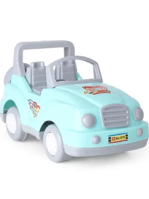 United Agencies Anam Friction Powered Toy Jeep Blue