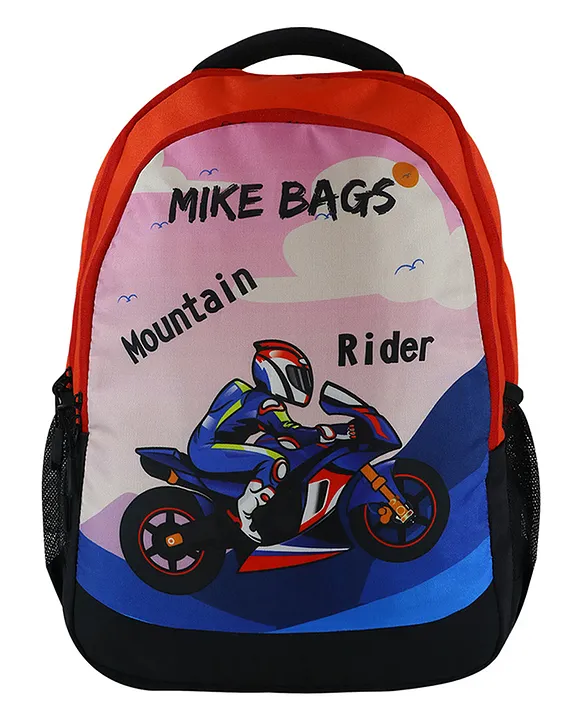 MIKE BAGS Mike Bags Junior Backpack Mountain Rider Red Height 18 Inches