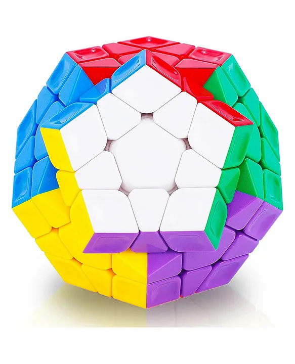Sanjary Megaminx Cube Puzzle Multicolor (Color May Vary)