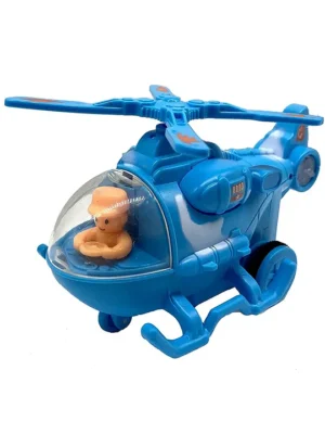 SANJARY Sanjary Friction Helicopter (Color & Design May Vary)