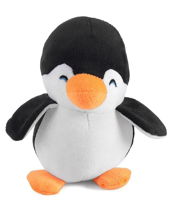 Penguin Soft Toy White & Black Height 20 cm Adorable & Cuddly Plush Toy for Kids Safe & NonToxic Fabric Perfect Hug Buddy for Babies Ideal Gifting BIS Certified