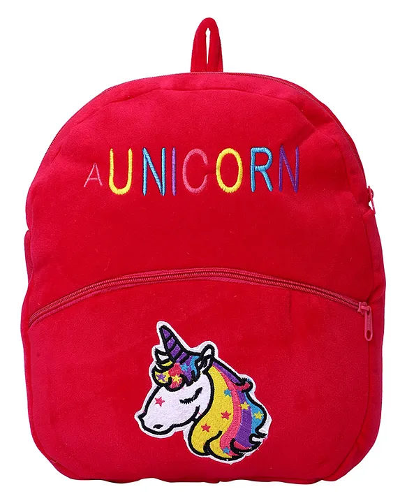 Delicado premium quality Rani Unicorn design bag for kids 14 Inch