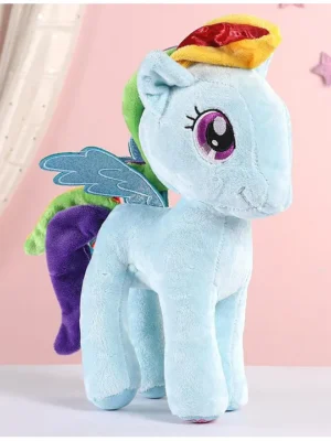 Rainbow Dash Plush Soft Toy Blue Height 25 cm