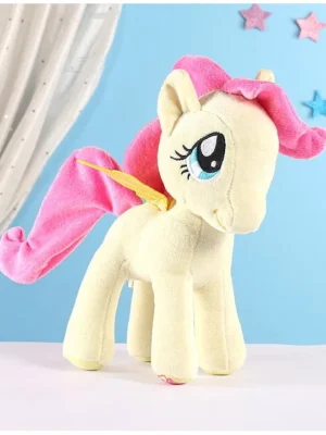 Flutter Shy Plush Soft Toy Yellow Height 25 cm