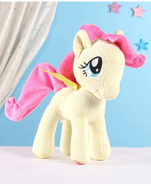 Flutter Shy Plush Soft Toy Yellow Height 25 cm
