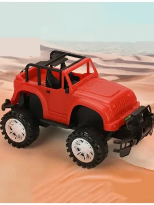 SANJARY Sanjary Friction powered Jeep Toys for kids Color May Vary