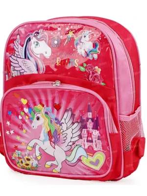 Fiddlerz Bag For Kids Backpack Travel Backpacks For Boys Girls Preschool Nursery Waterproof Casual Picnic Bag 12.5 Inches