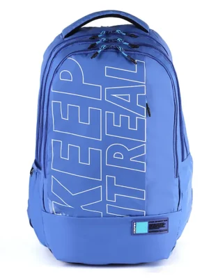 Gear Keep It Real School Backpack Blue White 40l Height 18 Inches