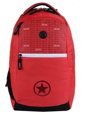 Gear Rockstar Backpack Red Height 19 Inches